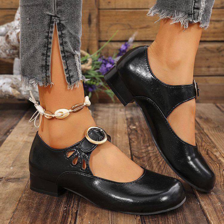 Women'S Shoes Plus Size - Women's Fashion New Buckle Design Comfortable