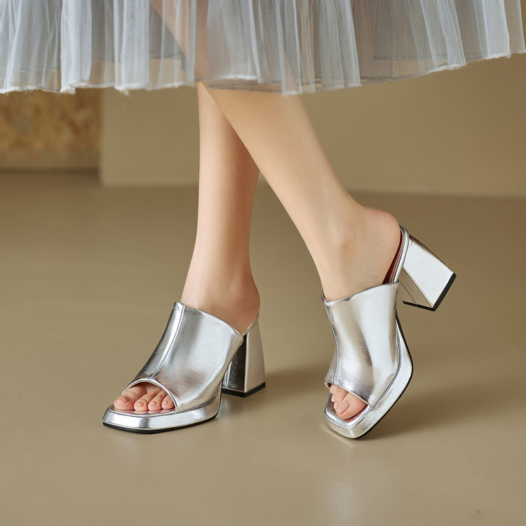 Square Toe Mule - In The Summer of 2026, The