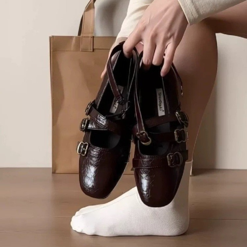 Mary Jane Shoes - 2025 New Square Toe Heightened Inner