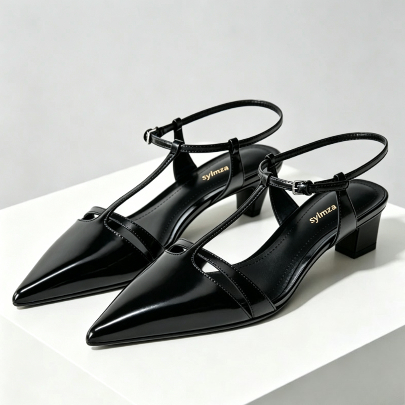 Women'S Shoes Kitten Heels - Patent Leather Kitten Heel Women Pumps