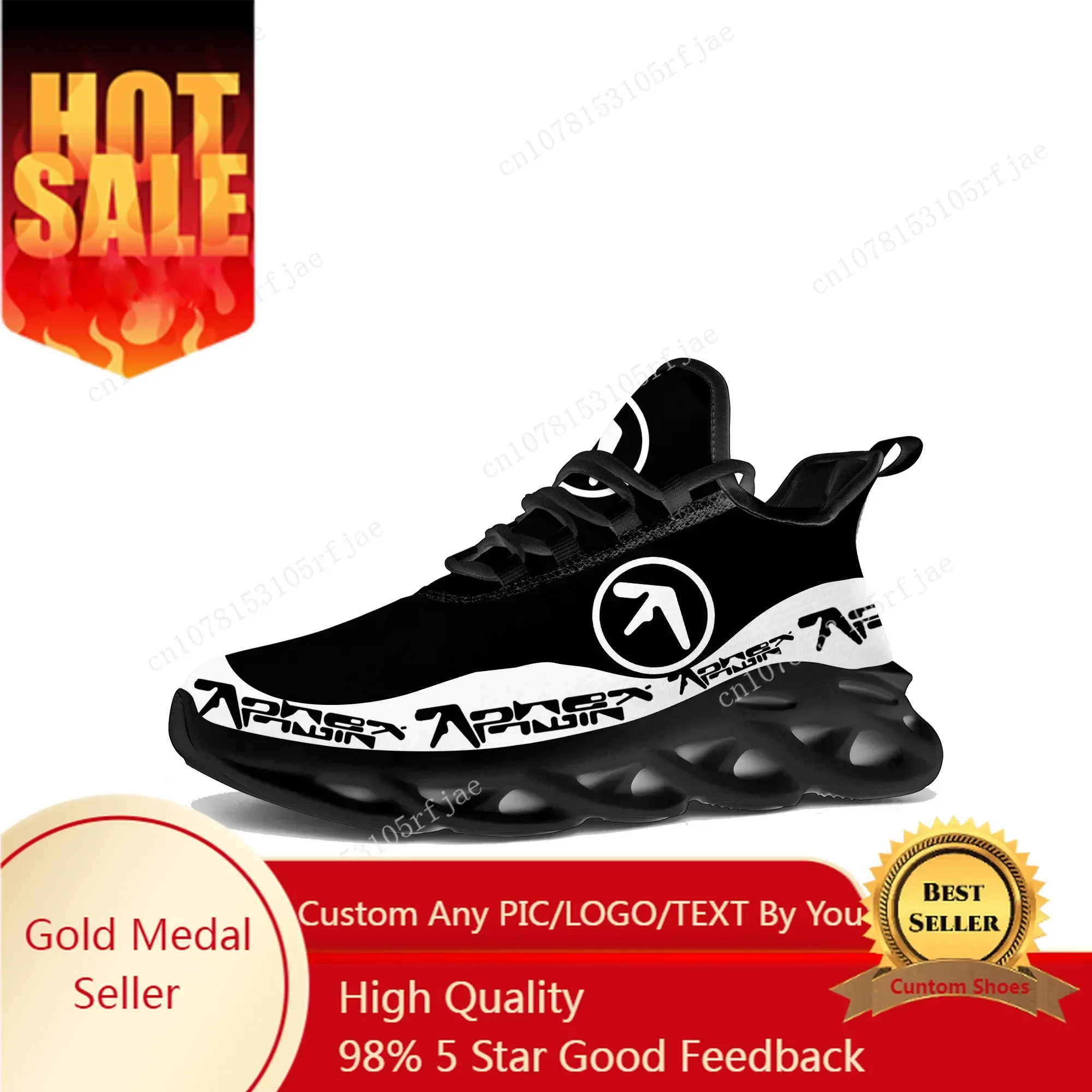 Women Shoes Sneakers - Aphex Twin Flats Sneakers Mens Womens