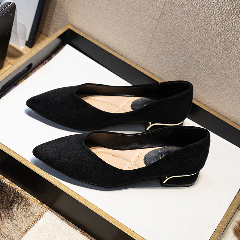 Women's Pointed Toe Simple Chu - Women'S Shoes Plus Size 评论和价格