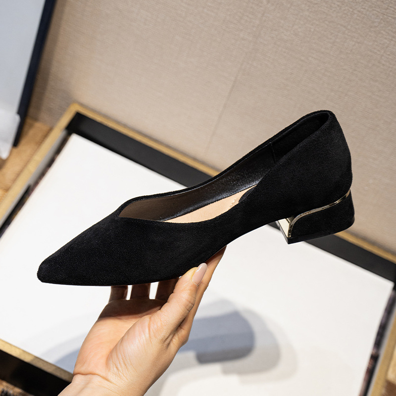 Women's Pointed Toe Simple Chu - Women'S Shoes Plus Size 评论和价格