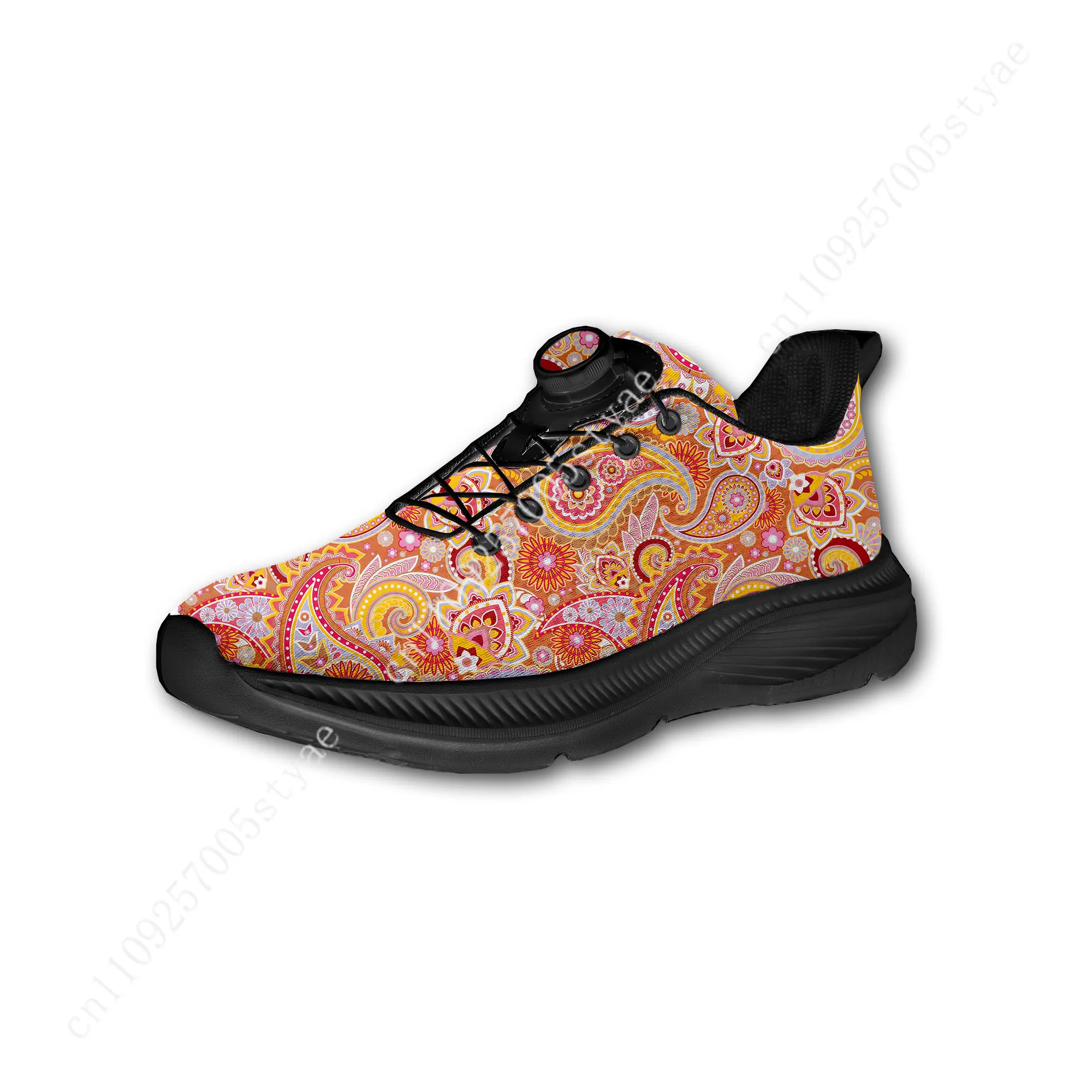 Bohemian Mandala Floral Print  - Women Shoes Sneakers 评论和价格
