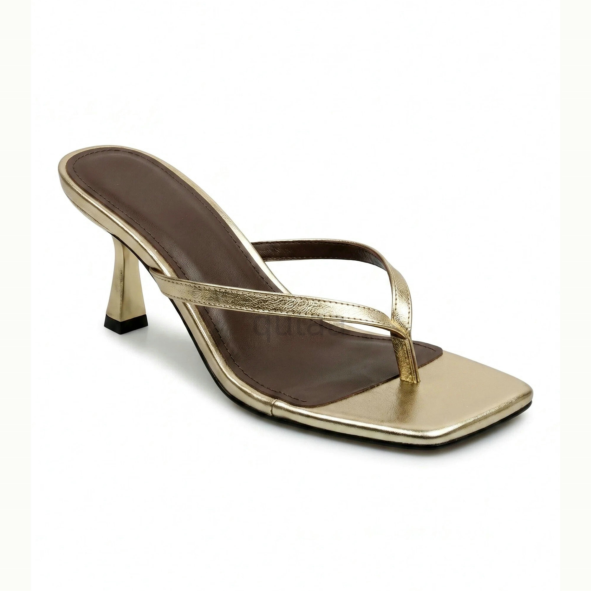 QUTAA News Fashion Flip-flops  - Women'S Shoes Kitten Heels 评论和价格