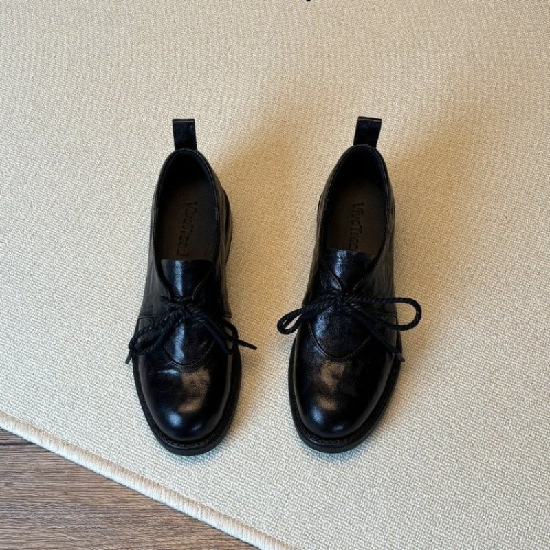 French Vintage Simple Lace-up  - Women'S Shoes Kitten Heels 评论和价格