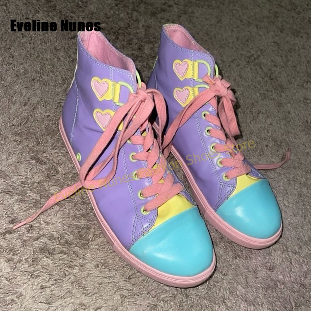 Y2K Girl Sweet High Top Sneake - Women Shoes Sneakers 评论和价格