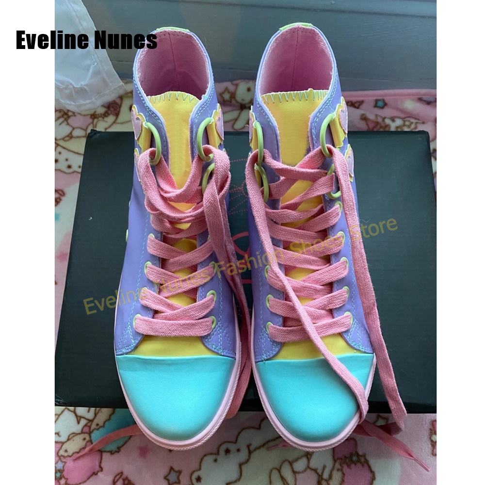 Y2K Girl Sweet High Top Sneake - Women Shoes Sneakers 评论和价格
