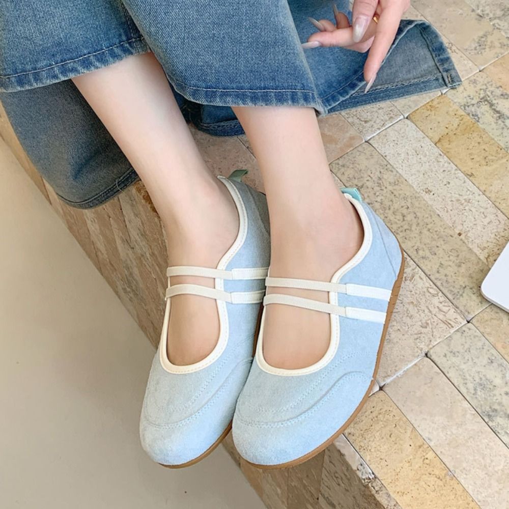 Color Blocking Mary Jane Shoes - Mary Jane Shoes 评论和价格