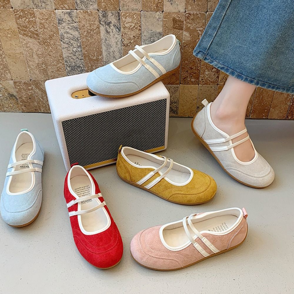 Color Blocking Mary Jane Shoes - Mary Jane Shoes 评论和价格