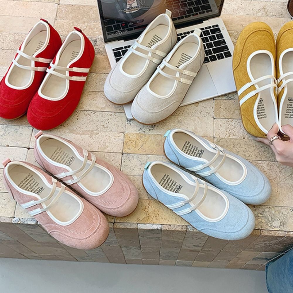 Color Blocking Mary Jane Shoes - Mary Jane Shoes 评论和价格