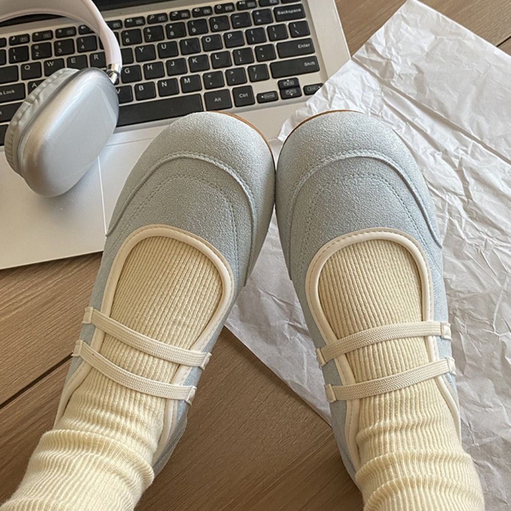Color Blocking Mary Jane Shoes - Mary Jane Shoes 评论和价格