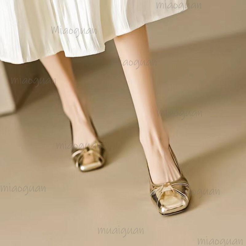 Cover Toe Low Heel Pumps Women - Mary Jane Shoes 评论和价格