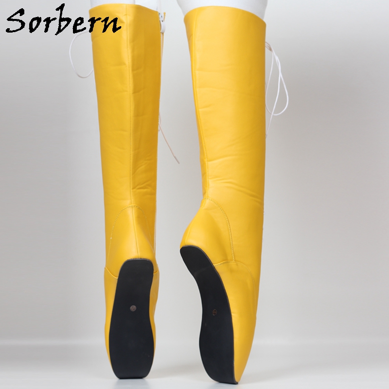 Sorbern Heelless Knee High Boo - Women'S Shoes Vegan 评论和价格