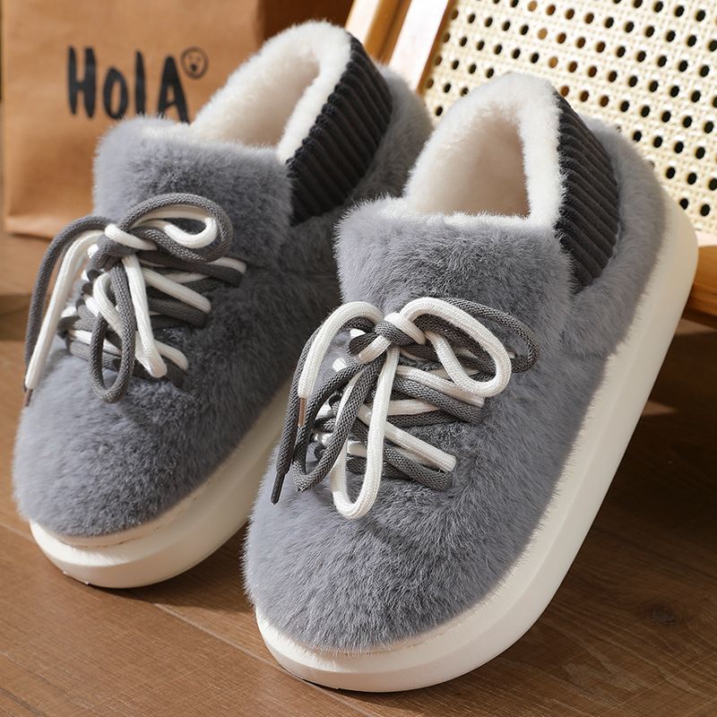 New Stereoscopic Full Wrap Sli - Fluffy Fur Slipper 评论和价格