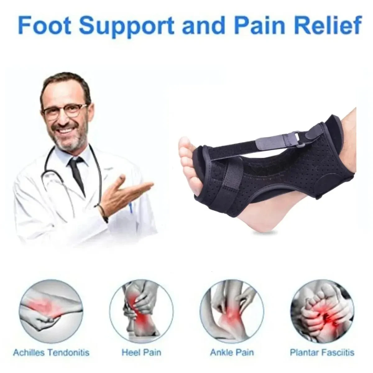 1PC Plantar Fasciitis Night Sp - Women'S Shoes With Plantar Fasciitis 评论和价格