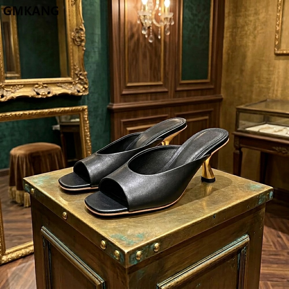 Women’s Square Toe Slip On Mul - Women'S Shoes Kitten Heels 评论和价格