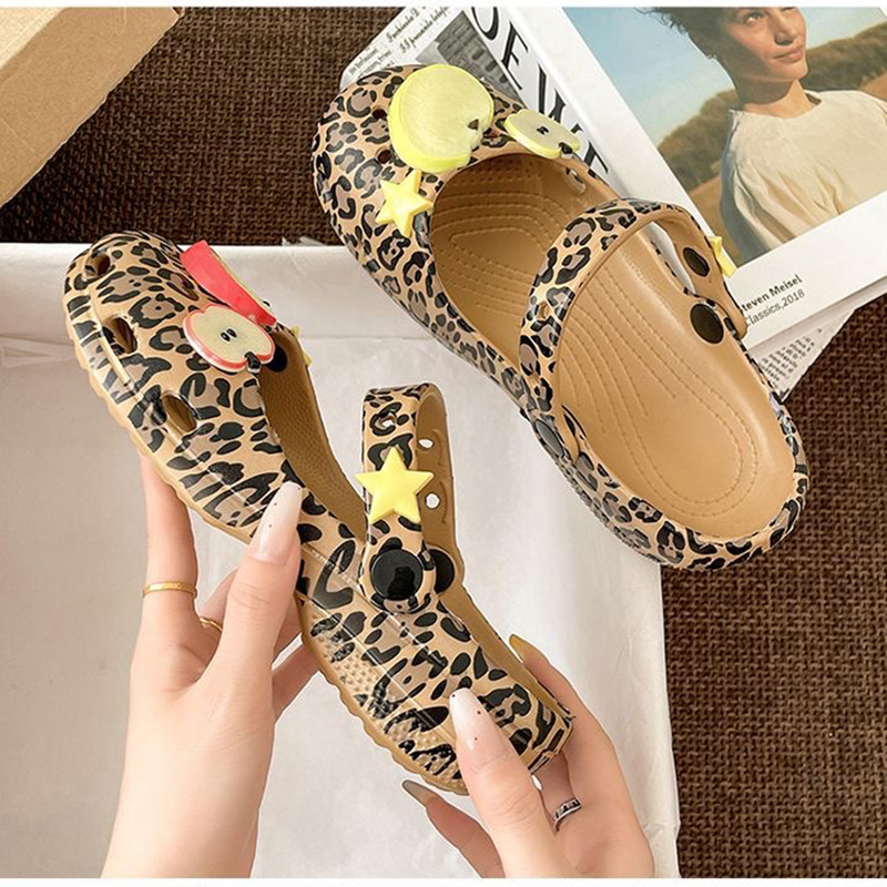 Retro Leopard Print Ballet Hol - Women Shoes Japan 评论和价格