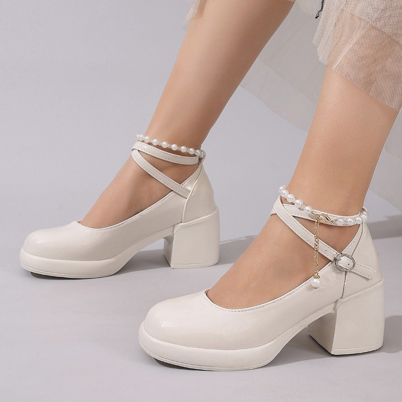 New Women Pumps Shoes Fashion  - Mary Jane Shoes 评论和价格