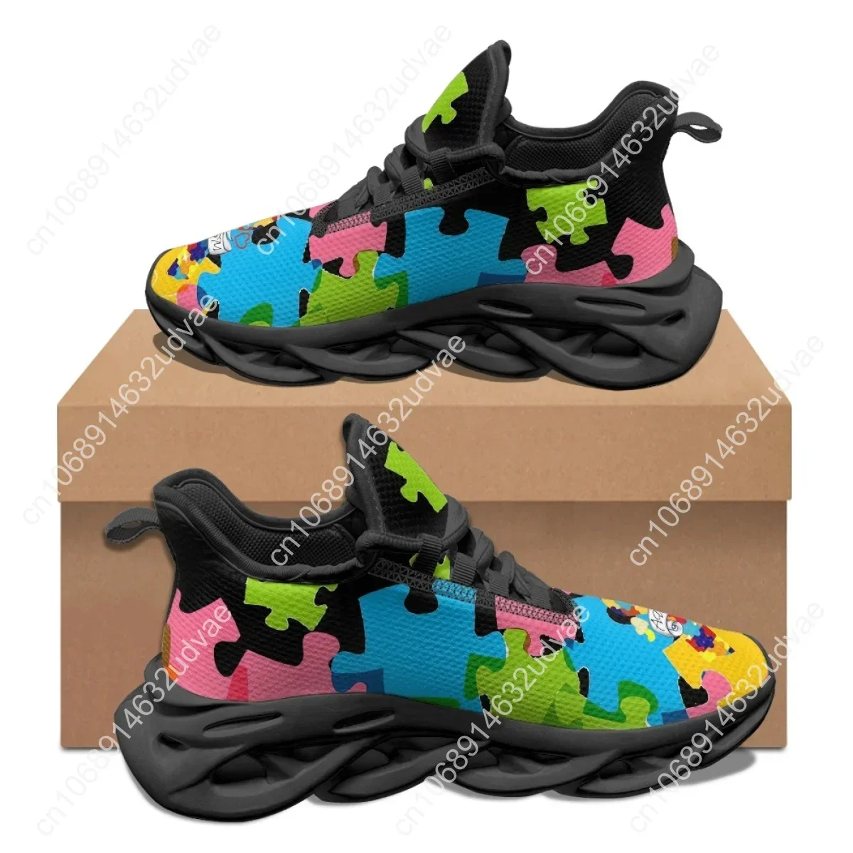 Autism Awareness Sports Runnin - Women Shoes Sneakers 评论和价格