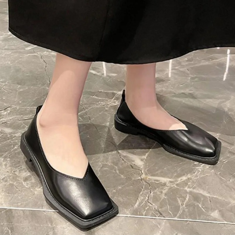 Roman Women Low Heel Pumps Lad - Women Shoes Sneakers 评论和价格