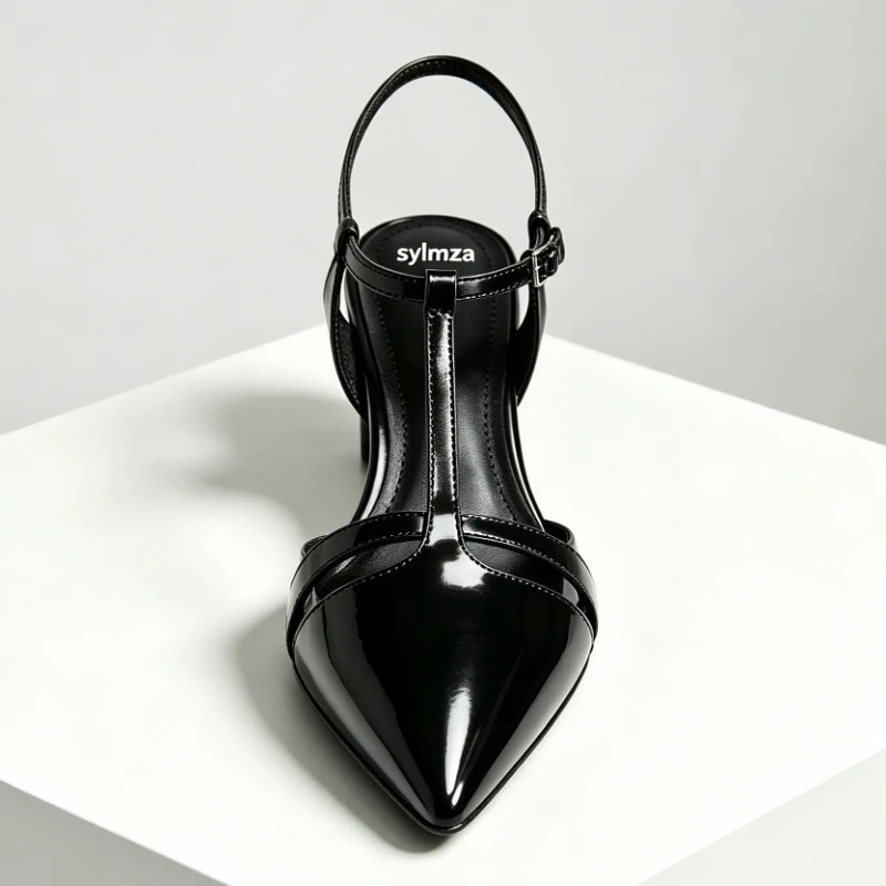 Patent Leather Kitten Heel Wom - Women'S Shoes Kitten Heels 评论和价格