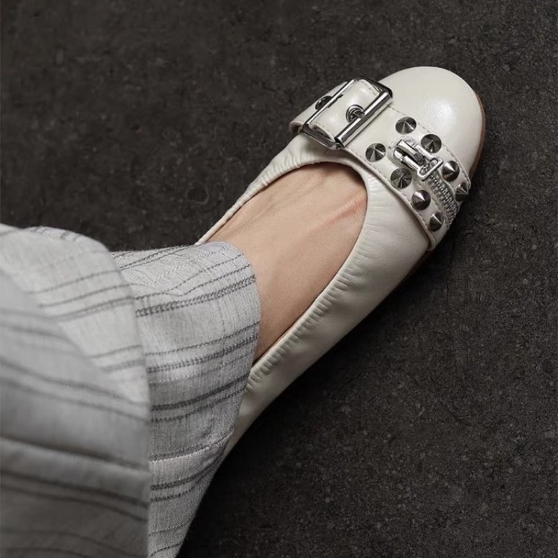 Bolt Round-head Single Shoe Wo - Mary Jane Shoes 评论和价格