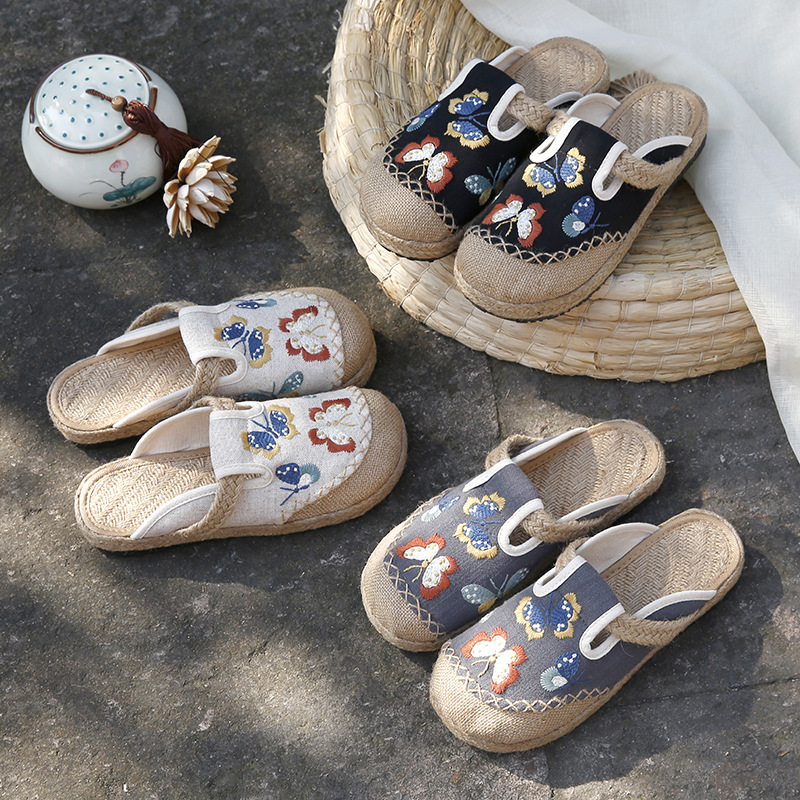2025 Women Casual Linen Handma - Women'S Shoes Vegan 评论和价格