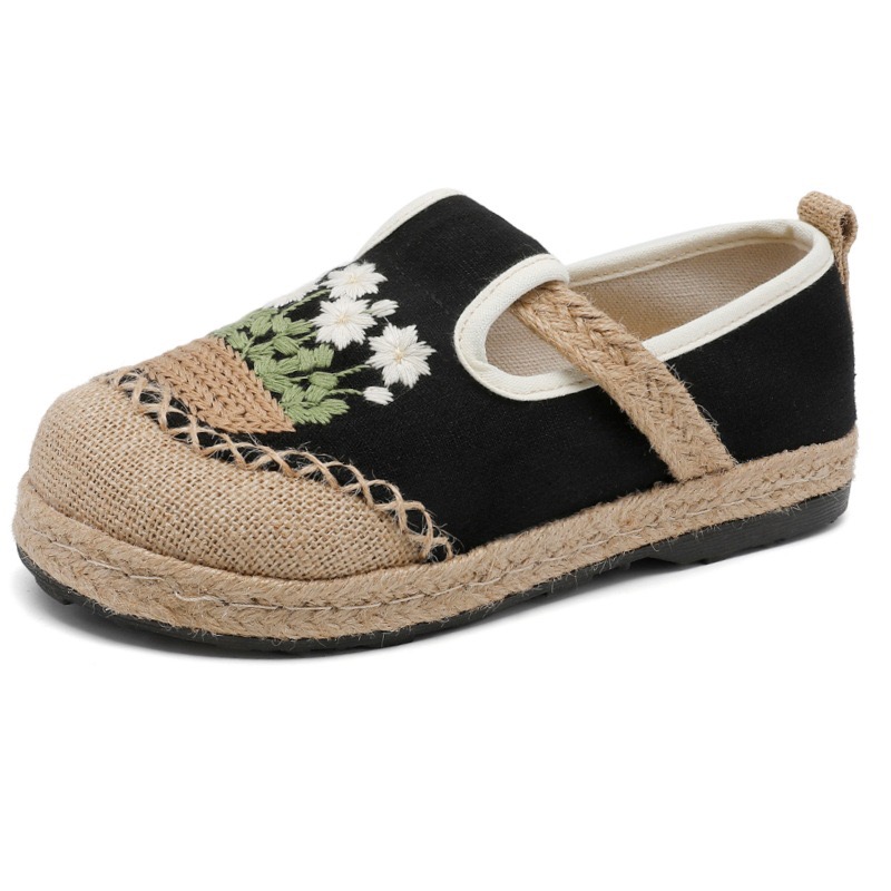 Veowalk Flowers Embroidered Wo - Women'S Shoes Vegan 评论和价格