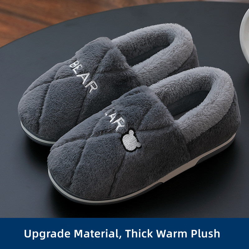 Big Size 48 49 Men Home Slippe - Fluffy Fur Slipper 评论和价格