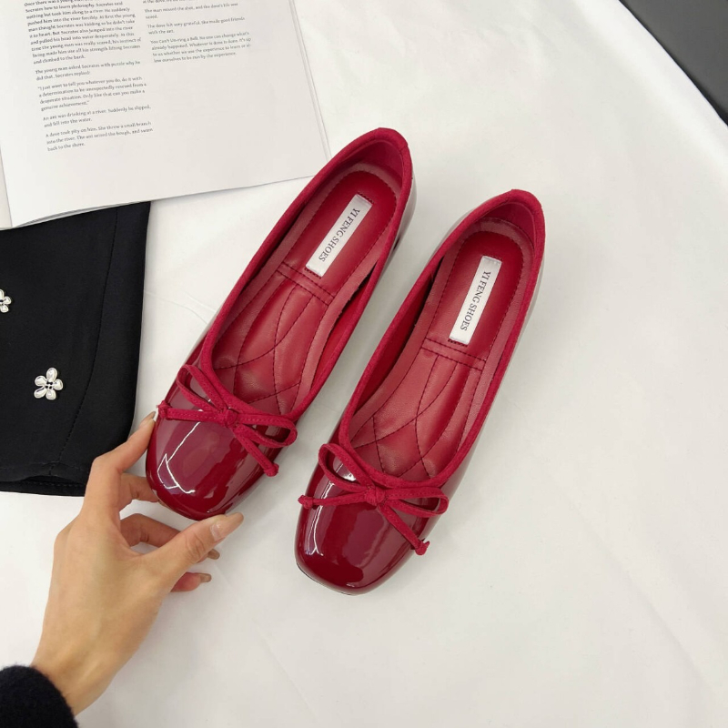 Shallow Female Soft Round Ladi - Mary Jane Shoes 评论和价格