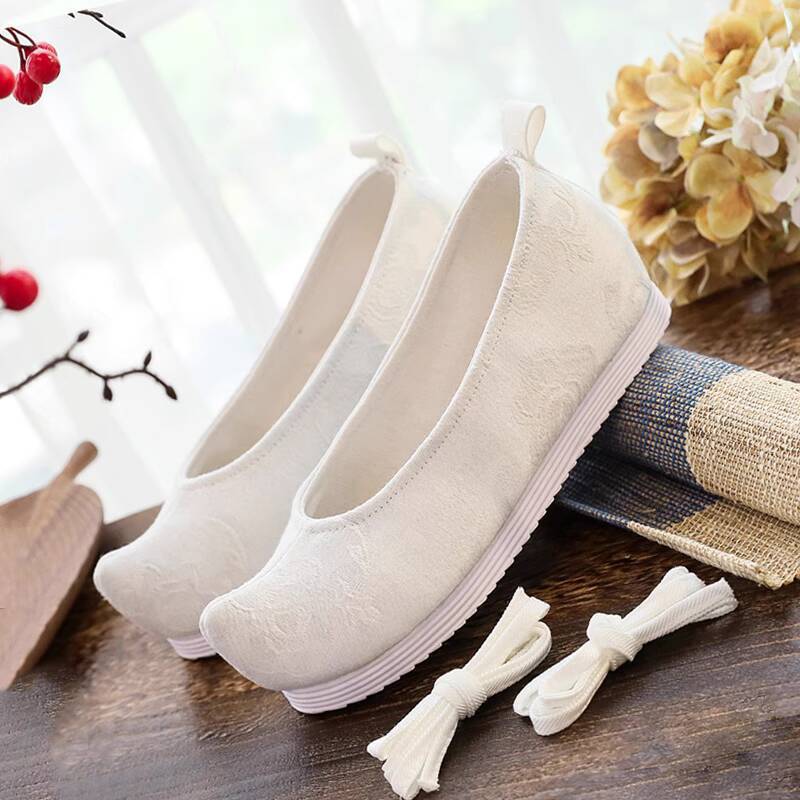 Solid Color Hanfu Ancient Styl - Women Shoes Japan 评论和价格
