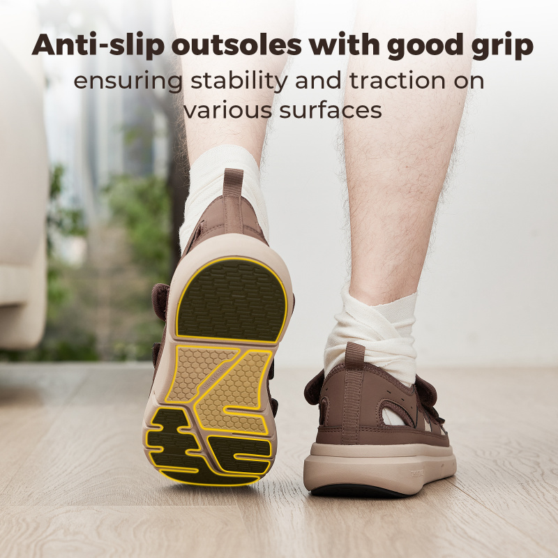 Summer Men'S Sandals Widened D - Women'S Shoes With Plantar Fasciitis 评论和价格