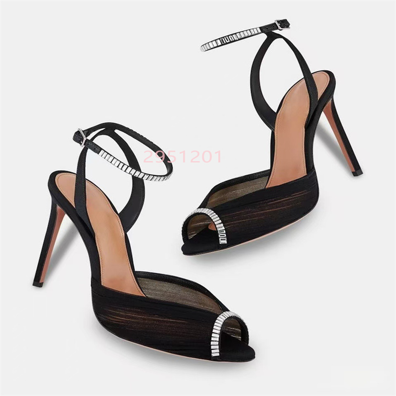 Crystal V Pointed Toe Women Wh - Women'S Shoes Peep Toe 评论和价格